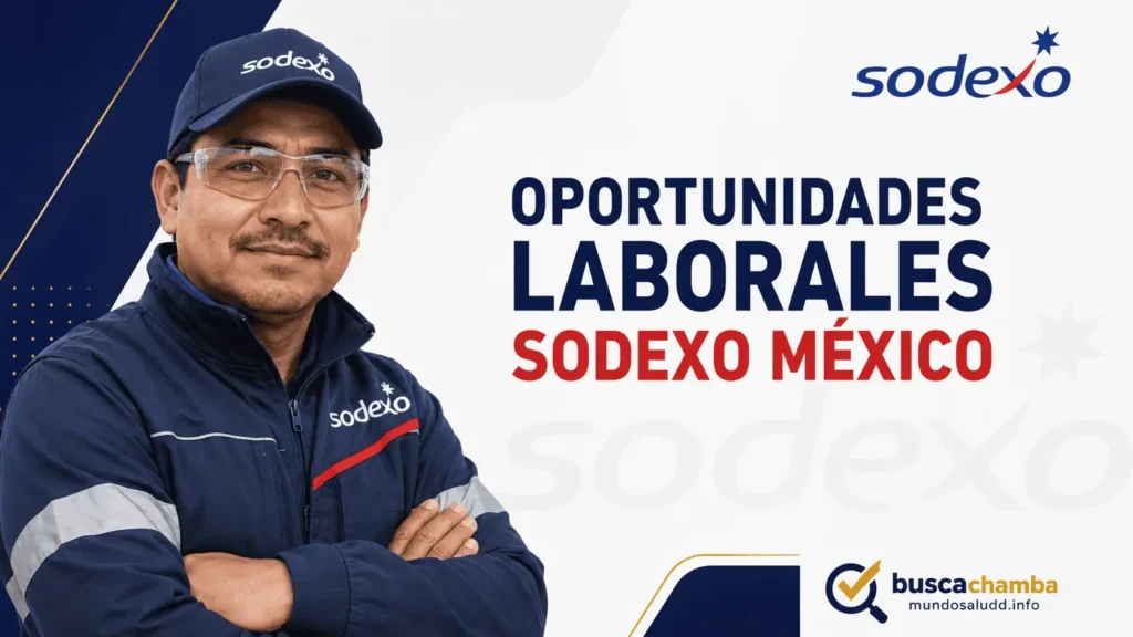 Convocatoria de empleos Sodexo